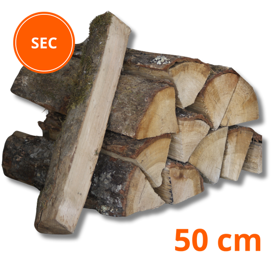 Bois de chauffage en 50 cm SEC