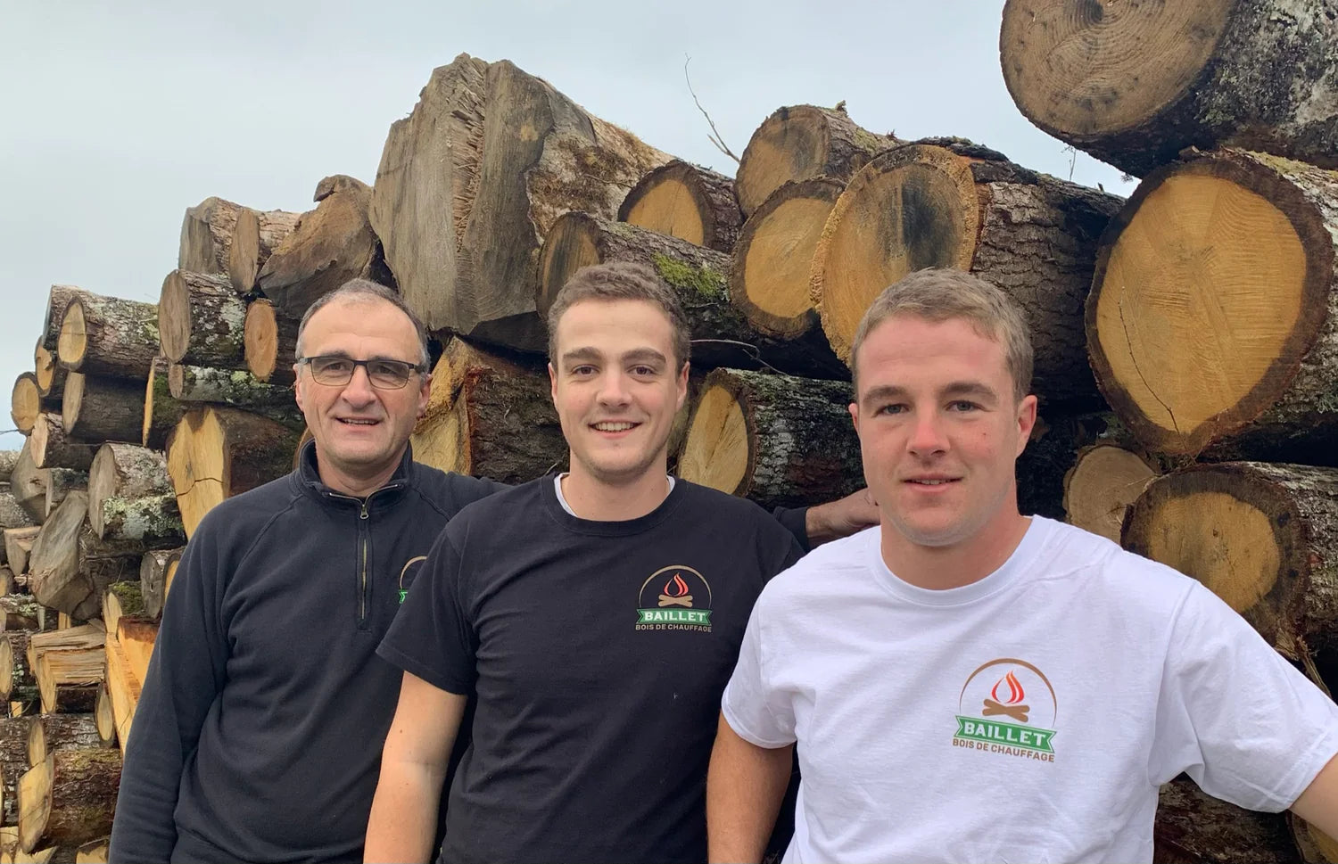Famille Baillet entreprise locale bois de chauffage mont de marsan Landes Bearn Chalosse